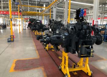 tractor assembly line