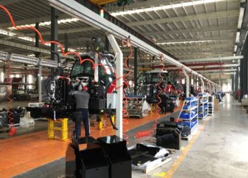 tractor assembly line